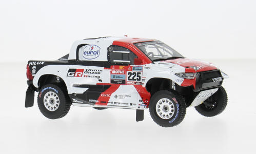 Toyota GR DKR Hilux Evo T1+ No.225 Rally Dakar 2022 Lategan/Cummings - 1:43